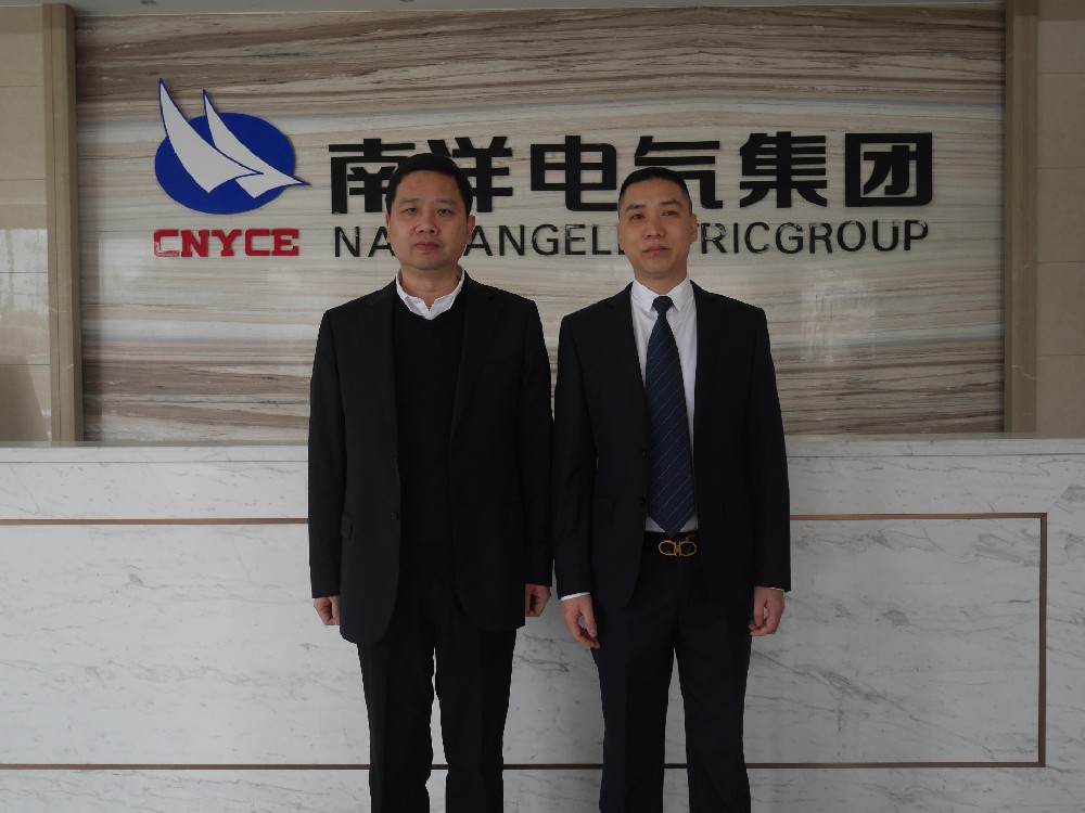 樂清市市長方暉視察南洋電氣集團