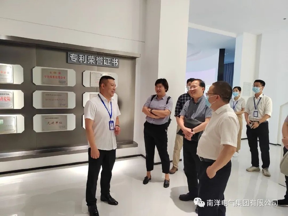 省商務廳領導考察調研南洋集團公司